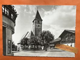 73 Klosters GR, St. Jakobskirche und Rathaus 