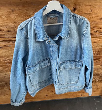 Free People Jeansjacke Grösse L Neu