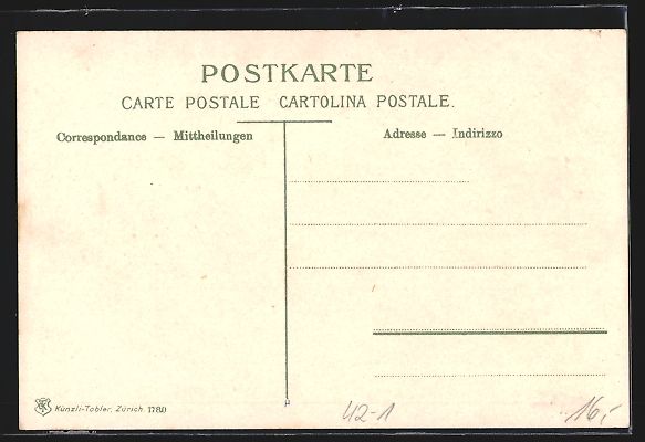 Cartoline postali: Zürich, Eidgenössisches Schützenfest  – Usato da Berlin venduto da bartko-reher 1