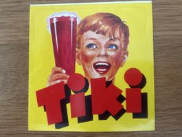 TIKI Vintage Werbeaufkleber Schweiz – Getränke
