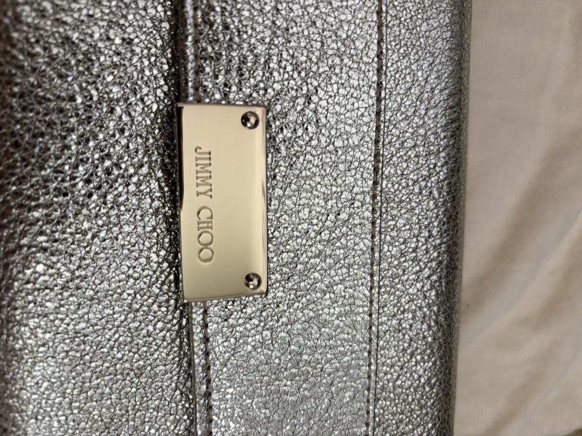 Jimmy Choo Borse da donna: Jimmy Choo Silver Clutch - full set! – Nuovo (secondo la descrizione) da Windisch venduto da bymarikaa 7