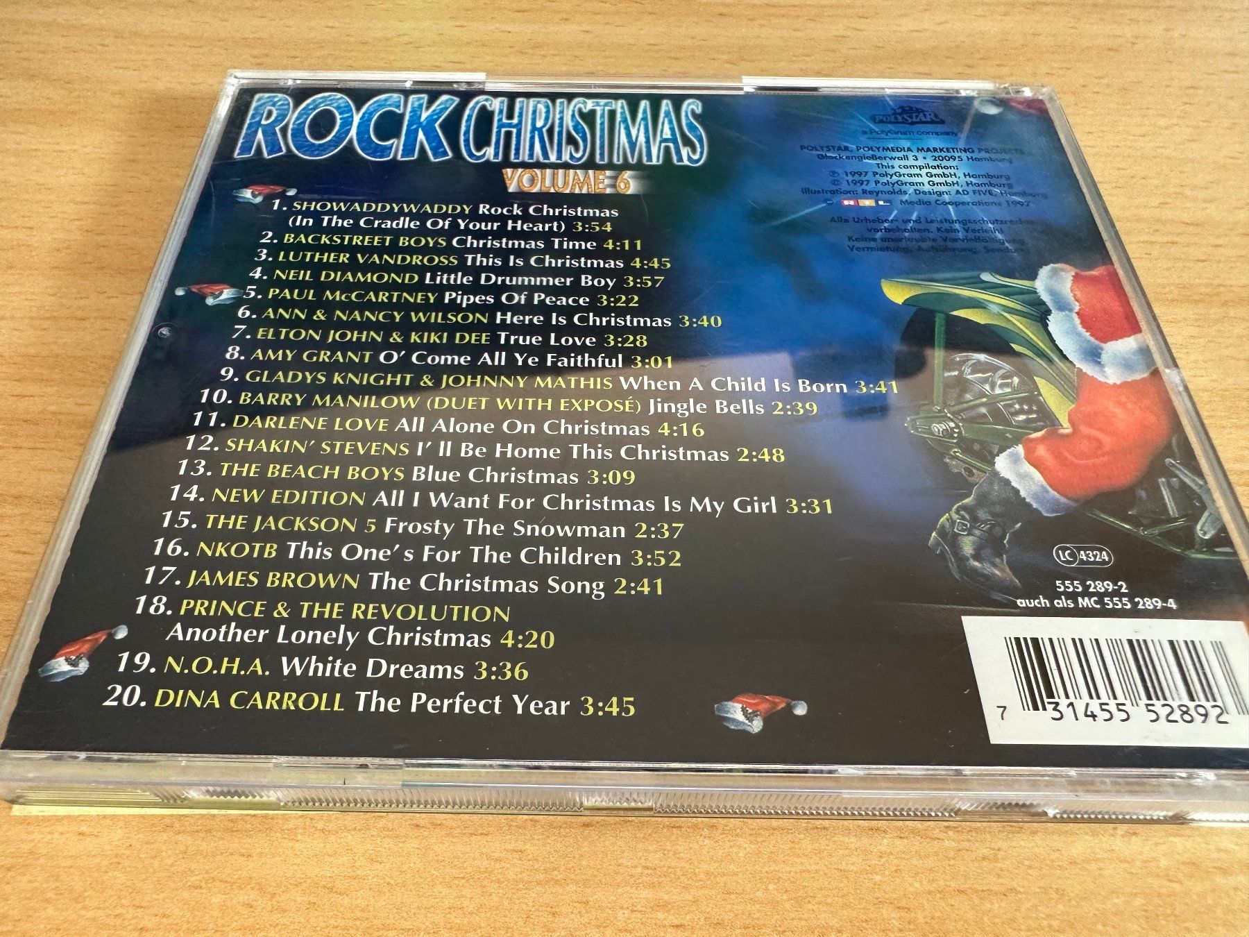 CD: Various – Rock Christmas Volume 6 – Usato da Rikon im Tösstal venduto da Alpenmutz 1