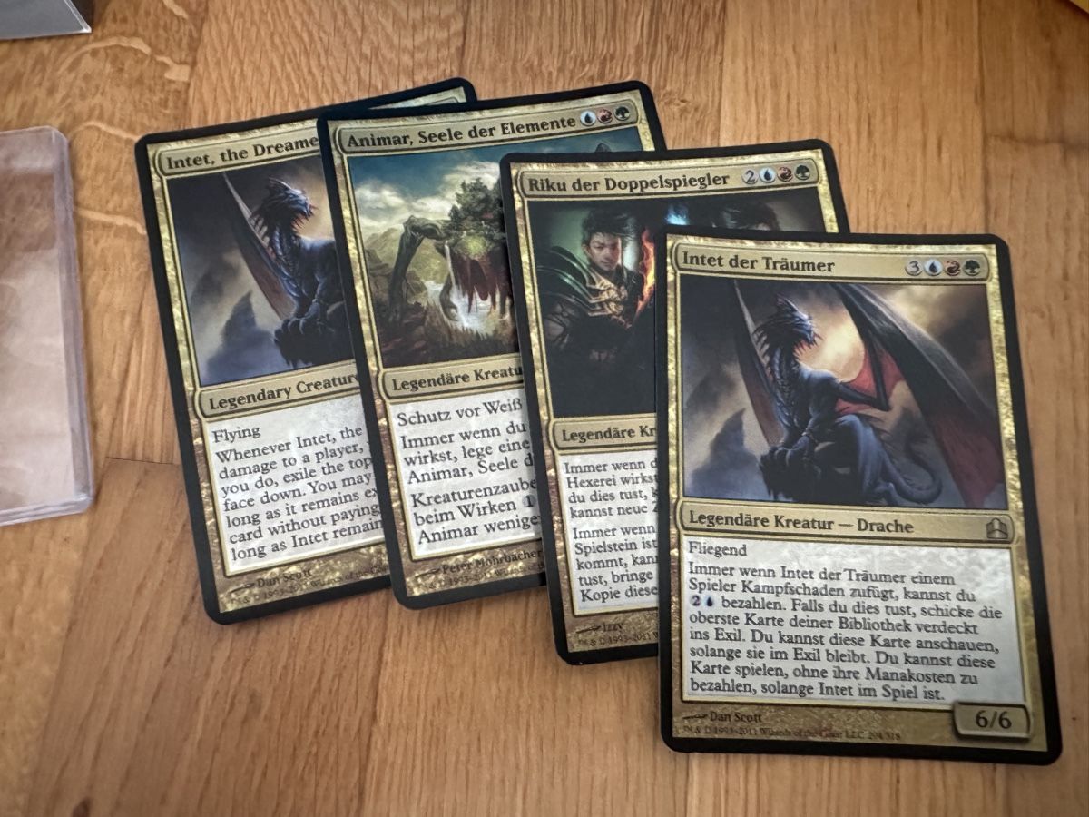 Spiele: Magic Mtg Deckbox, sleeves und Karten – Gebraucht aus Schüpfen von Poly_pi 1