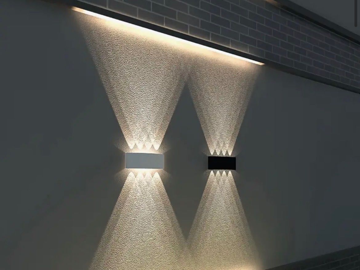 Lampade: 2 Lampade da parete a LED 8W bianche – Nuovo e nell'imballaggio originale da Novazzano venduto da GioStore 2