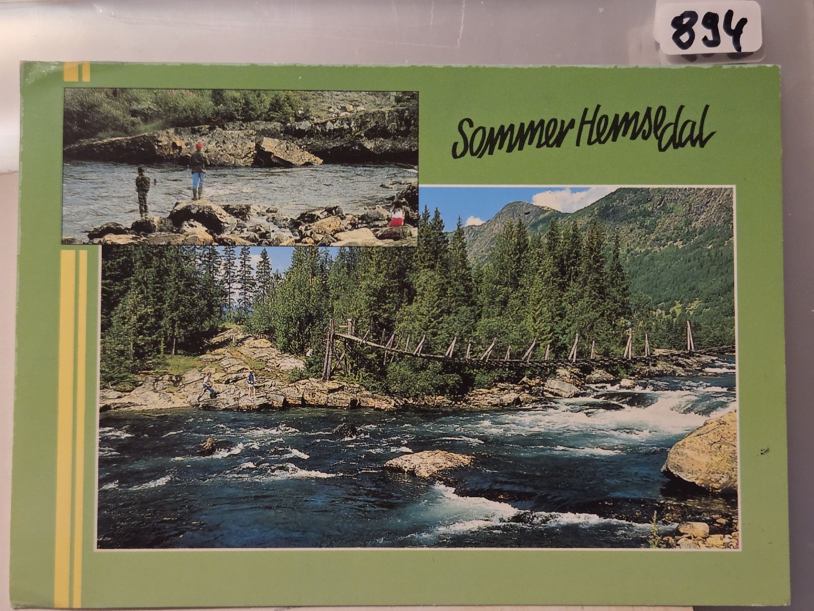 Cartoline postali: Ansichtskarte Hemsedal Norwegen – Usato da Dintikon venduto da Vexi