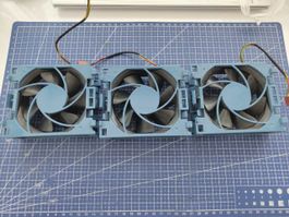 3x HP Gehäuselüfter / Fan Set Delta AFB0912DH 12V 2.50A