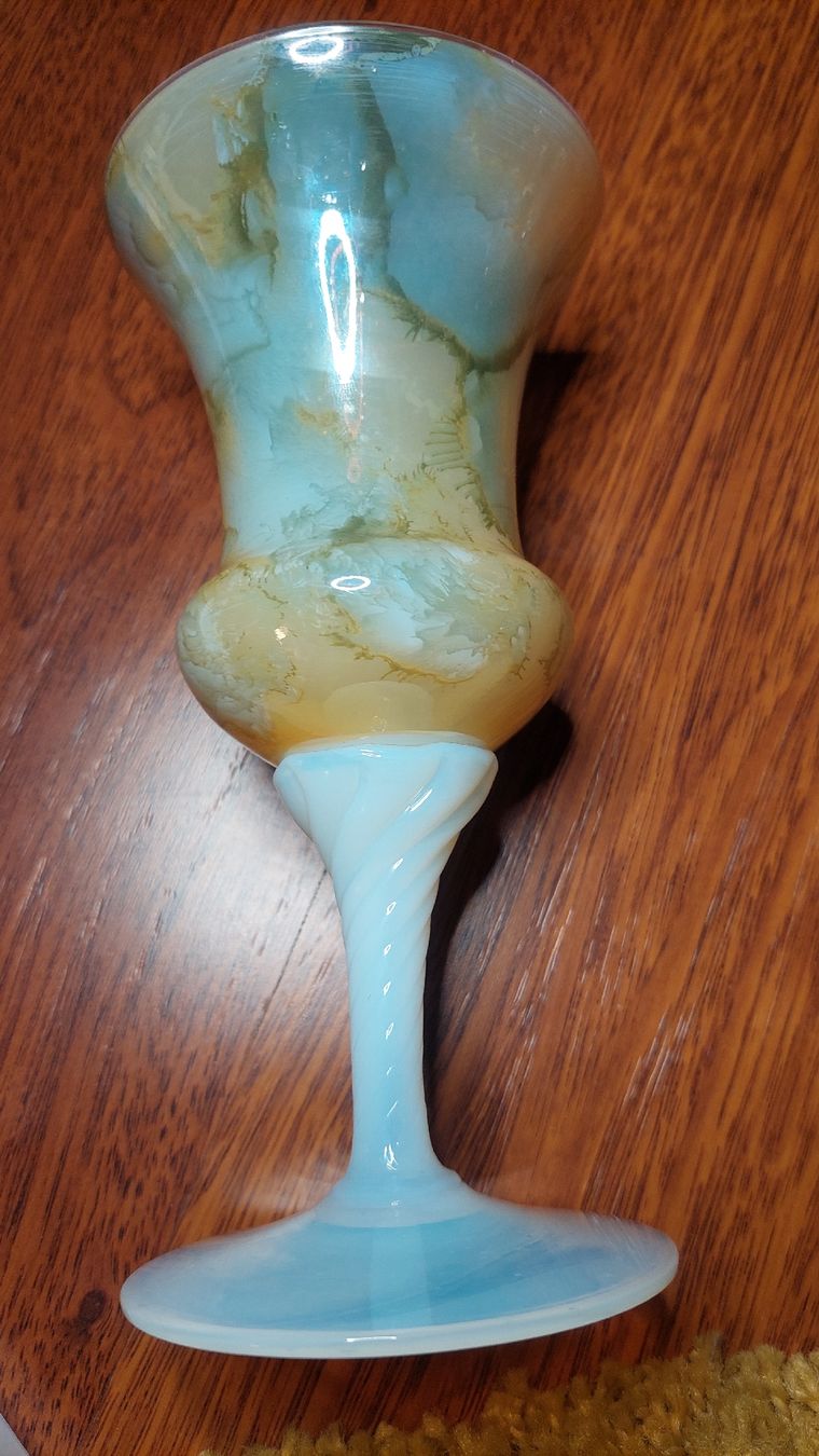 Bicchieri: Schöne Vintage Vase, Opalglas – Usato da Dornach venduto da kar_c5sl 1