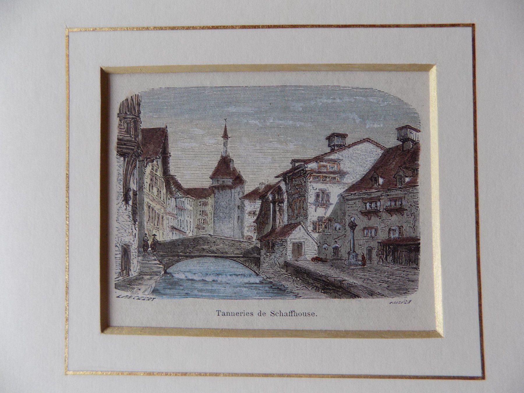 Incisioni: Schaffhausen Stadtansicht – Usato da Risch venduto da Rischli15 1