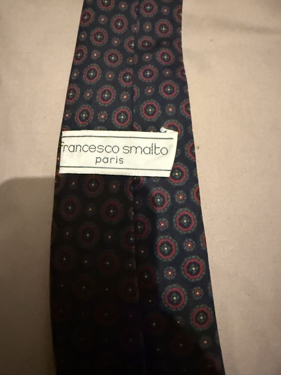 Cravatte: CRAVATE FRANCESCO SMALTO PARIS - 70cm – Usato da Genève venduto da Emorejac 1