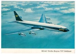 BOAC Rolls Royce 707 Jetliner
