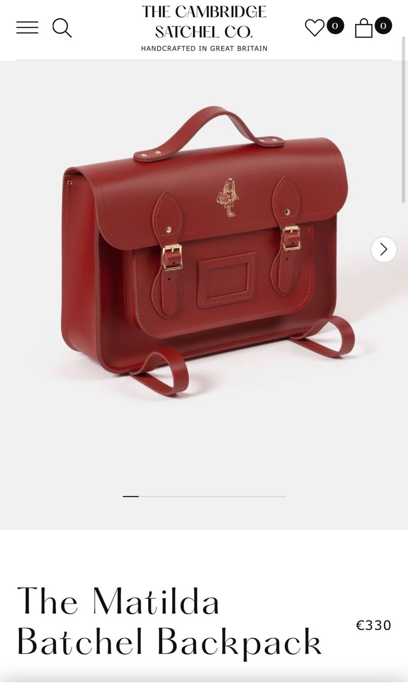 Zaini: Cambridge Satchel Company Rucksack – Nuovo (secondo la descrizione) da Wetzikon ZH venduto da yirenai