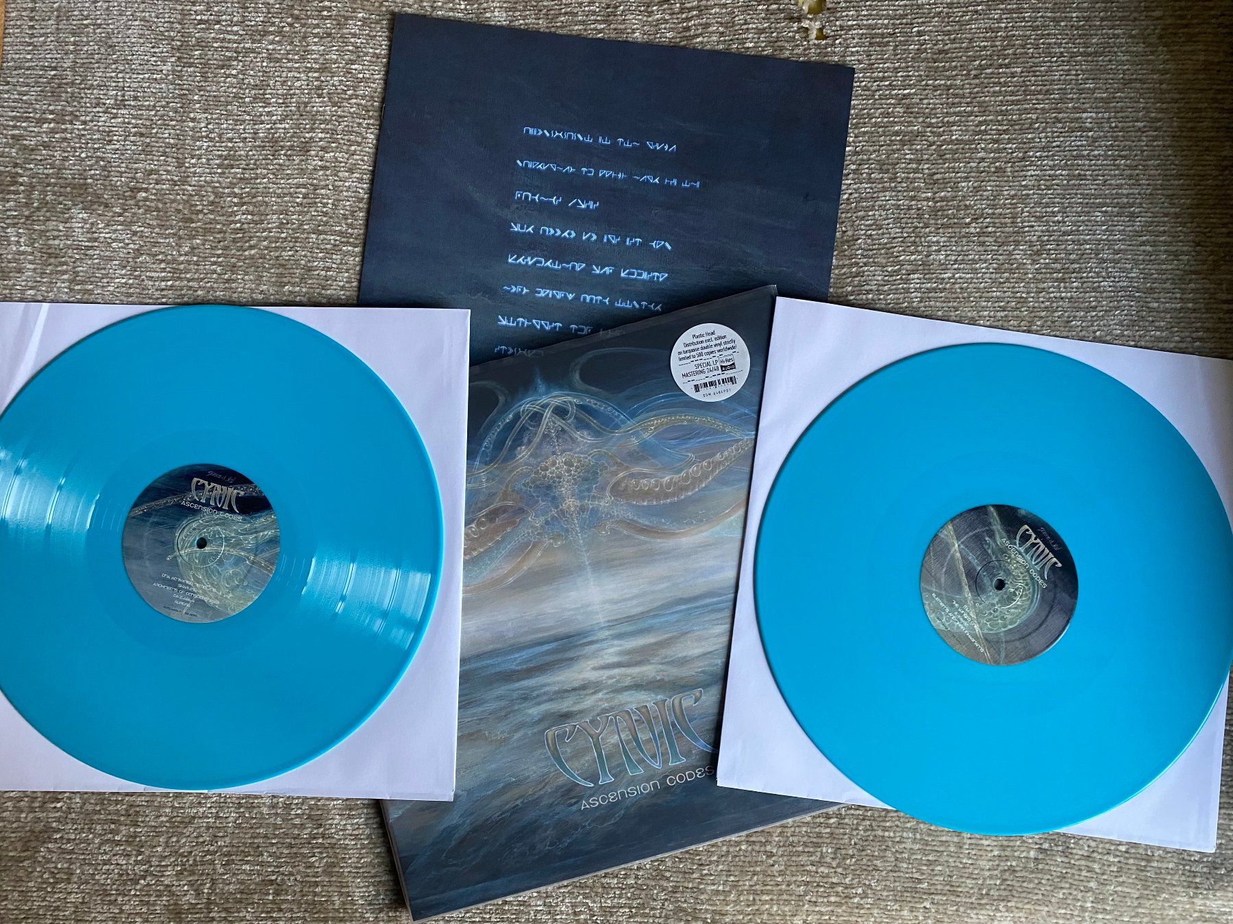 Schallplatten: Cynic – Ascension Codes / 2 LP Turquoise – Neu (gemäss Beschreibung) aus Basel von Dinosauce