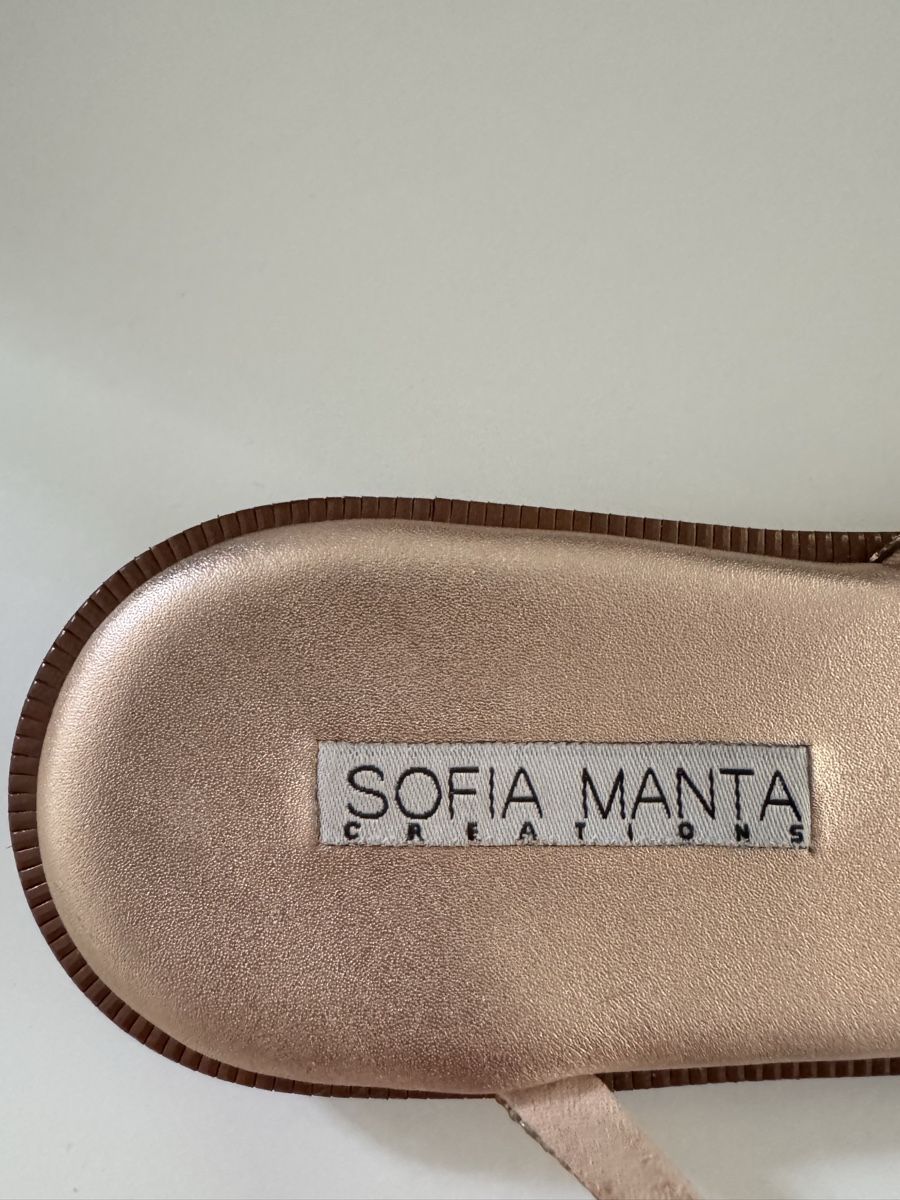Scarpe da donna: Sofia Manta rosegold Sommer Sandalen Gr. 39 – Usato da Küsnacht ZH venduto da maryberryblue 5