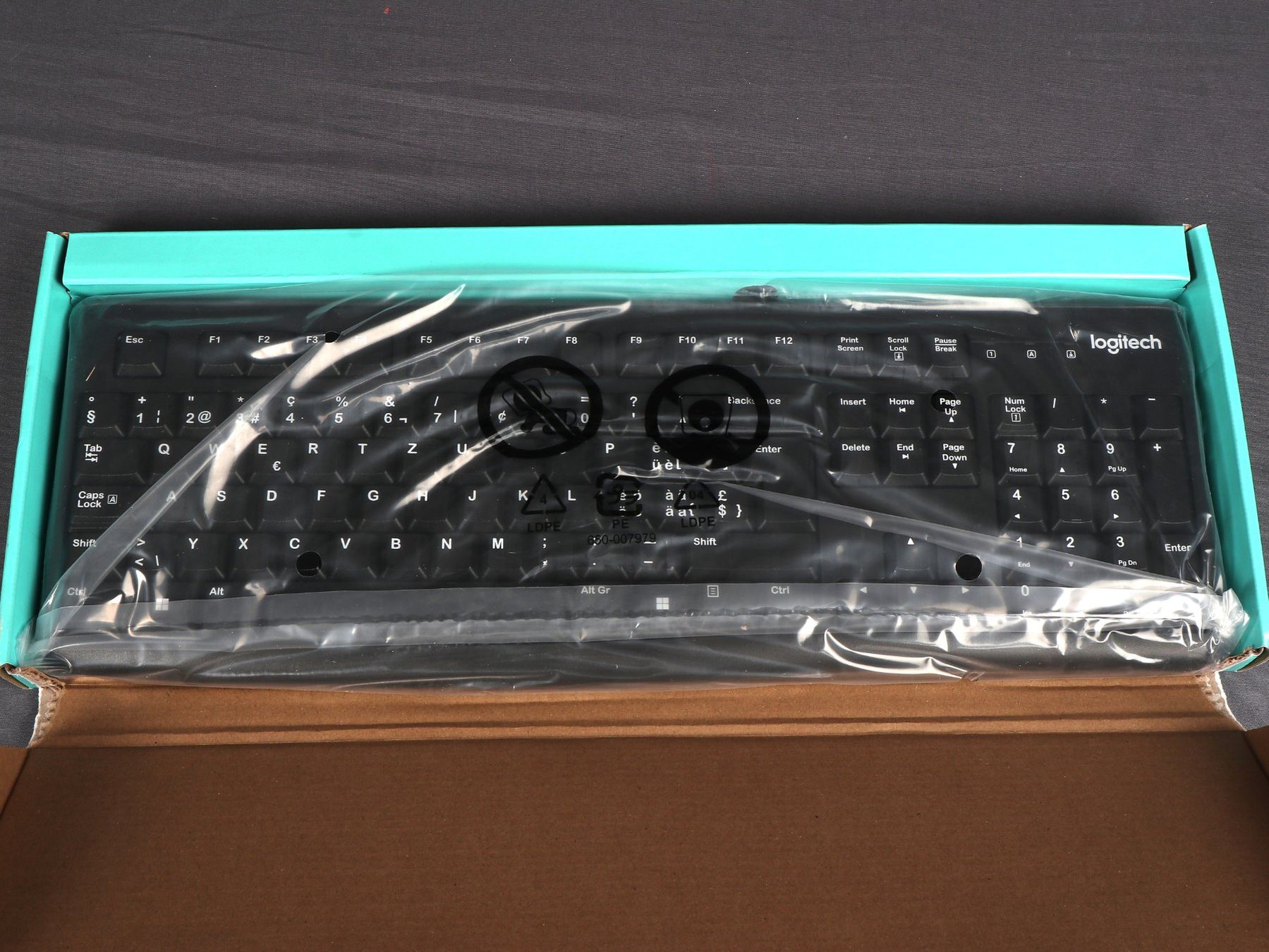 Logitech Tastiere: LOGITECH K120 CORDED PC Tastatur – Usato da Steinen venduto da Restwert_Steinen 1