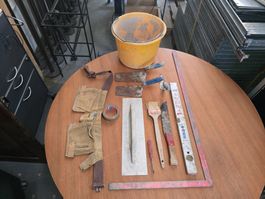 Posten mit diversem gebrauchtem Werkzeug usw. ab 1.-