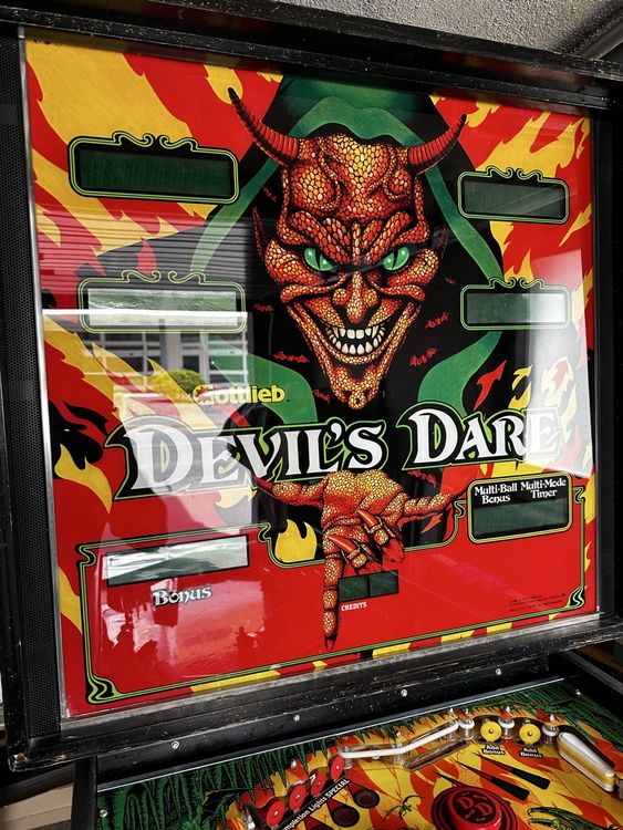 Flipper Gottlieb Devil's Dare
