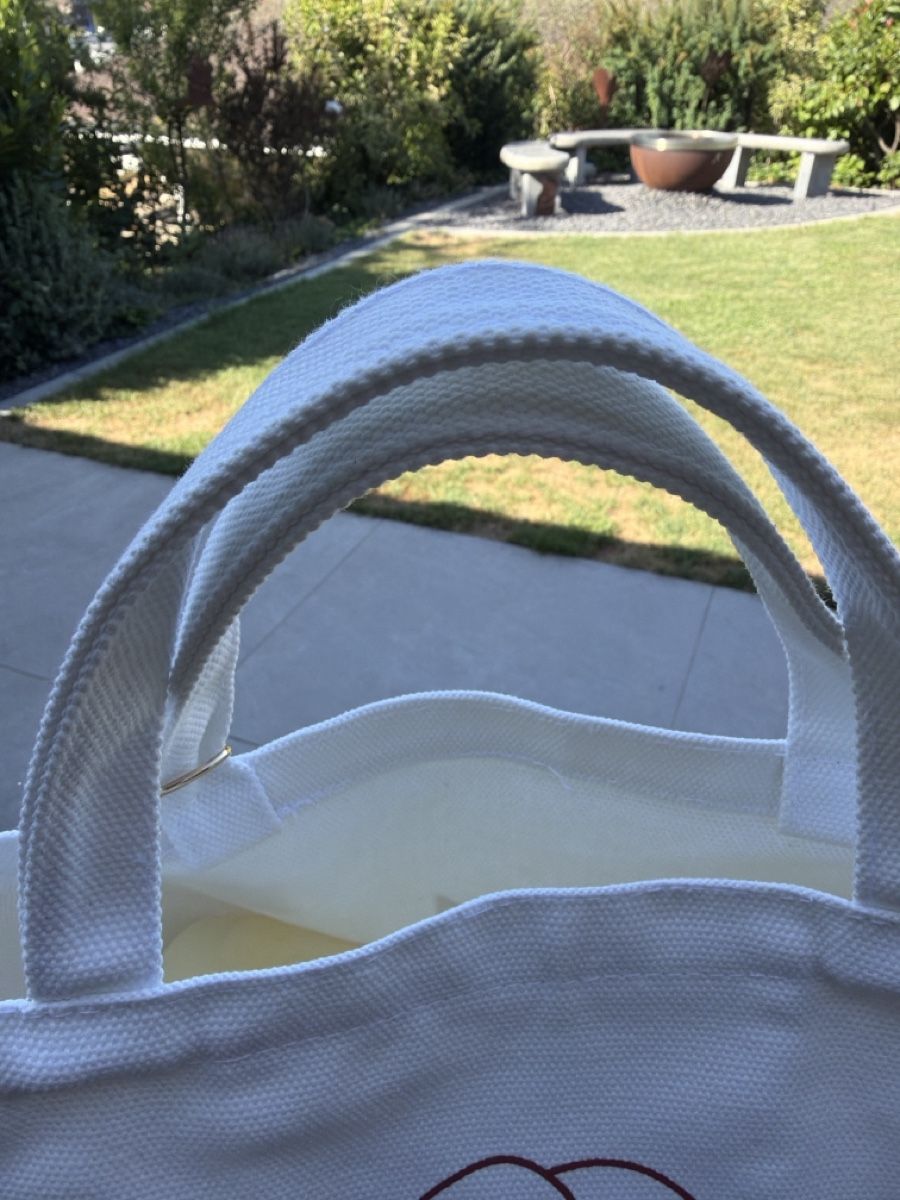 Borse da donna: Chanel Tasche Stoff Strandtasche  – Usato da Kappel SO venduto da Janni07 3