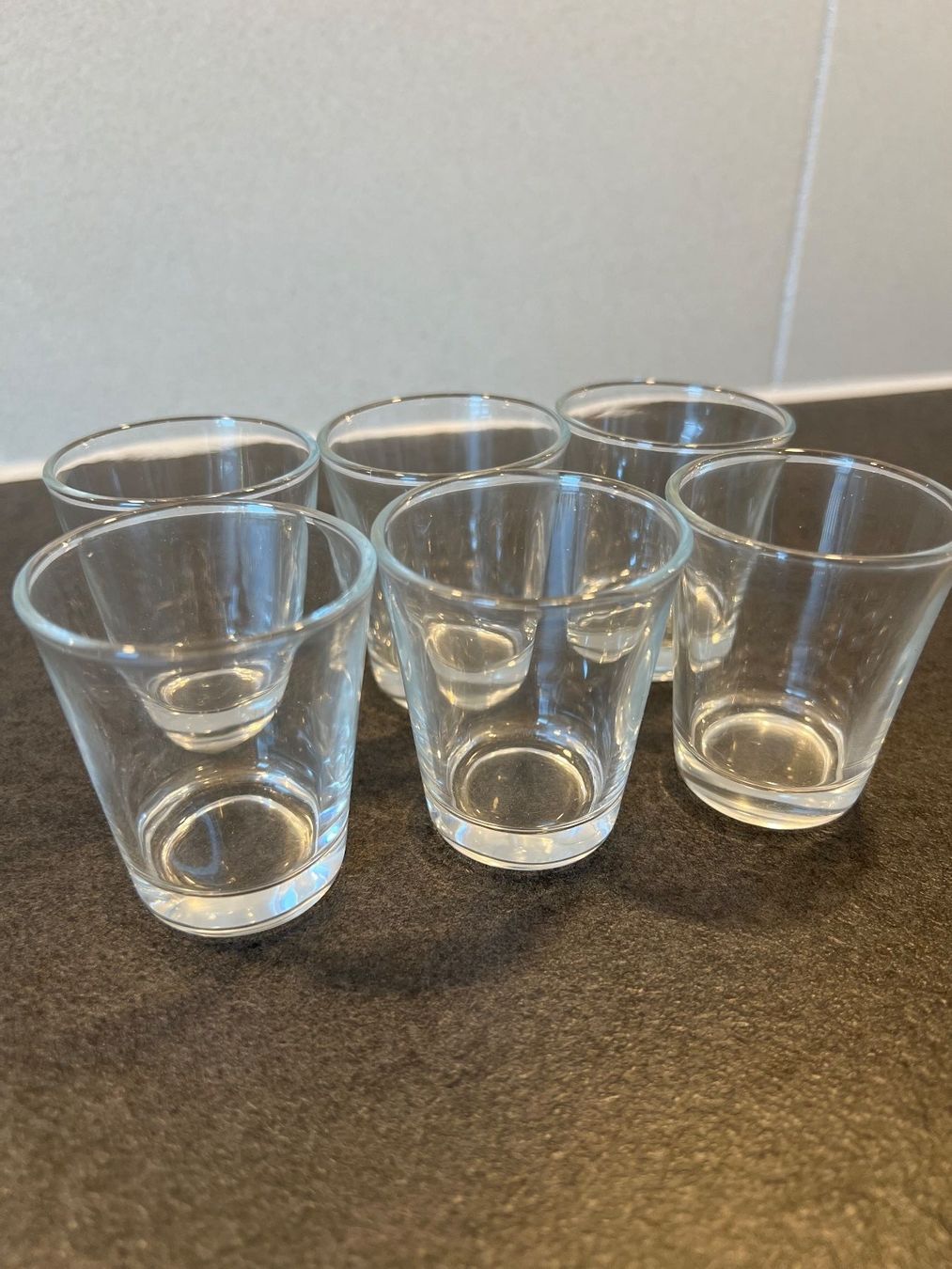 Gläser: Verres à shot 6 pièces – Gebraucht aus Genève von PoissonBlue 5