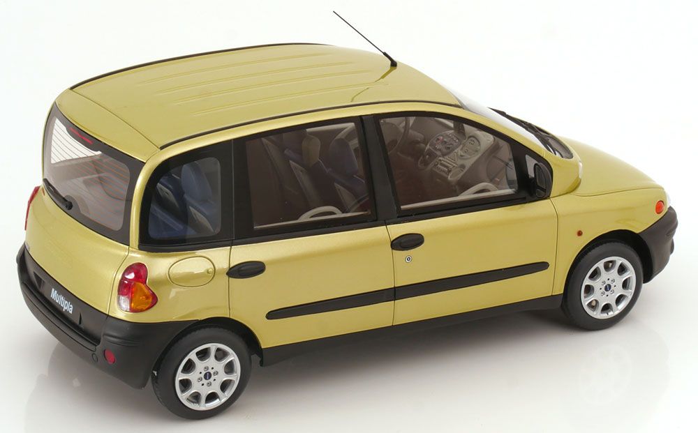Fiat Modellautos: FIAT MULTIPLA 2000 GELBMETALLIC 1:18 OTTO – Neu und originalverpackt aus Suhr von Moebelsiralfred 1