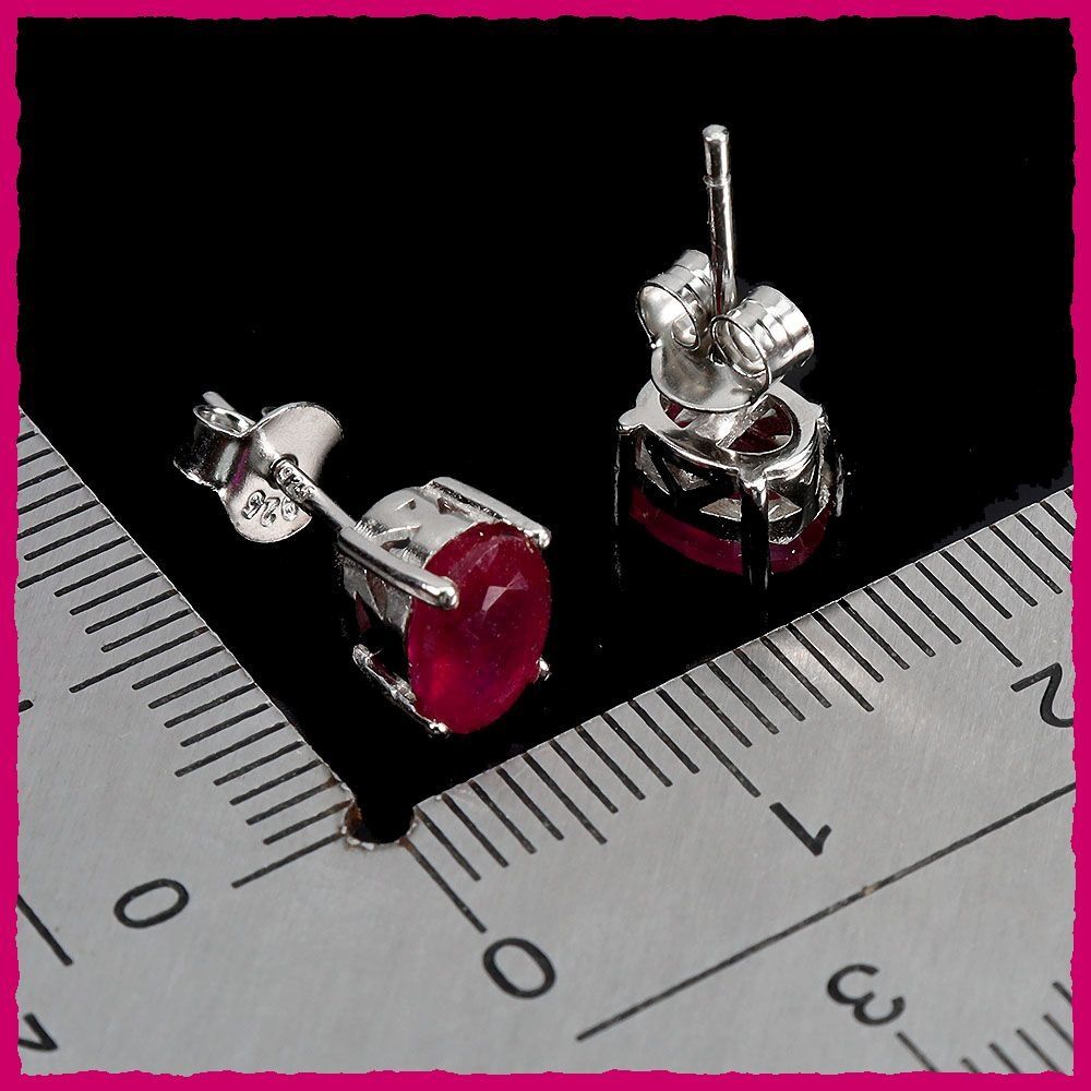 Ohrringe & -stecker: Rubin Ohrstecker 925 Silber – Neu und originalverpackt aus Oberglatt ZH von Goldfee1 2