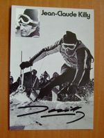 JEAN-CLAUDE KILLY (FRA) AUTOGRAMMKARTE