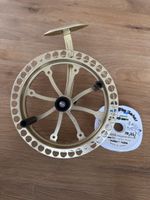 Stucki Felchenlaufrolle 15cm, gold inkl. neuer Hegenenschnur