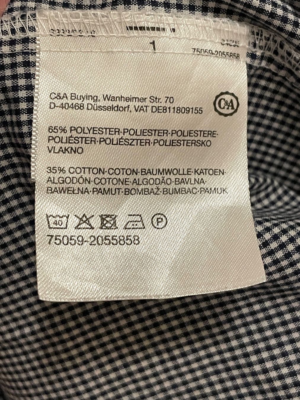 C&A Camicie: Herrenhemd C&A Regular Fit Grösse L. – Nuovo (secondo la descrizione) da Adliswil venduto da StephanieAnnina 8