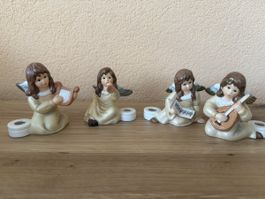 4 Goebel Engel am Musizieren