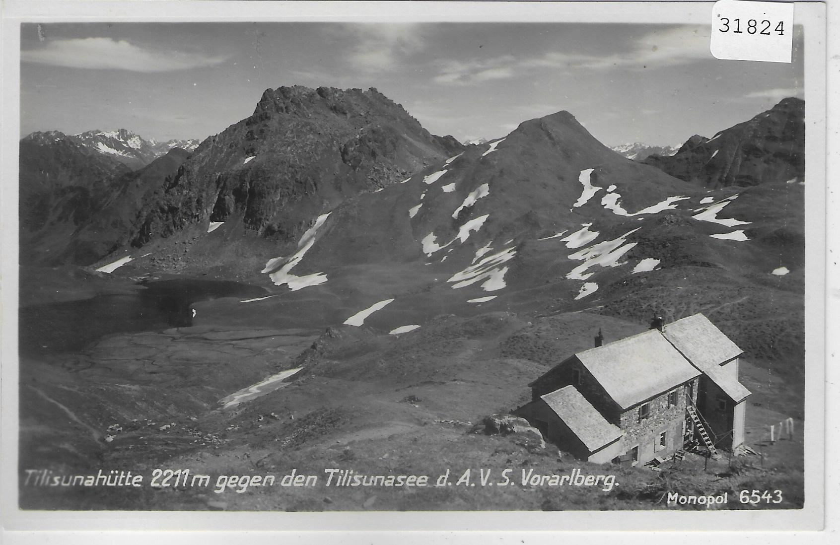 Cartoline postali: Titlisunahütte gegen Tilisunasee – Usato da Ettingen venduto da Kartenplanet