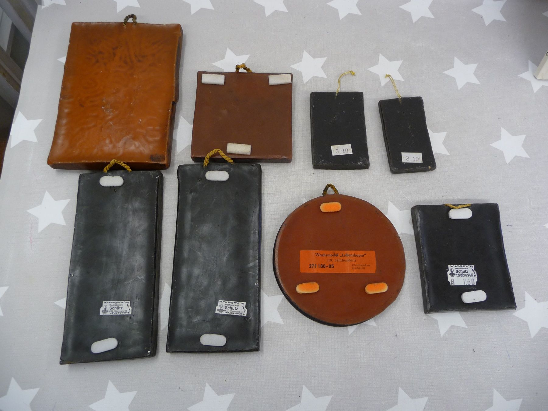 Candele: 8 Wachsmodel Wachszieherei Schütz Wachs Model – Usato da Rafz venduto da Powacaddy 1