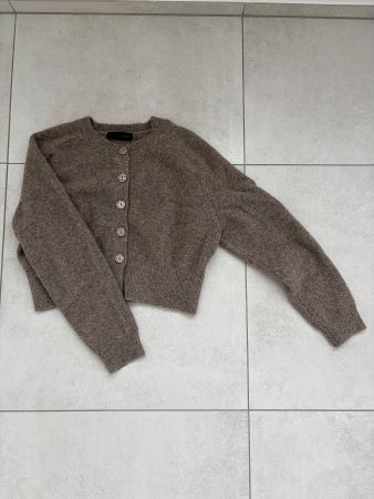 Zara Strickjacke taupe