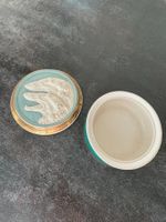 Boîte décorative Barzoi bas-relief porcelaine