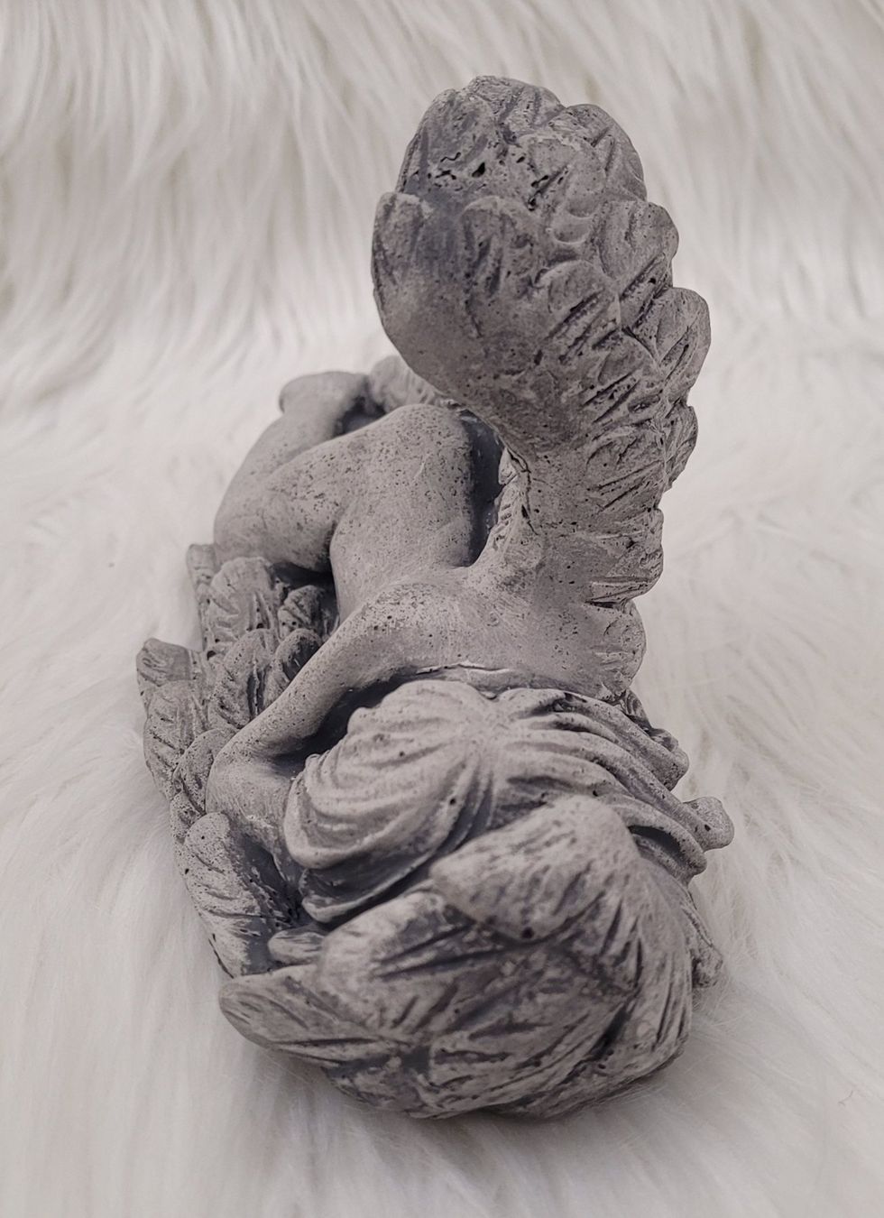Statuette: Beton Engel  (handgemacht) – Nuovo e nell'imballaggio originale da Wohlen AG venduto da BetonPapierUpcycling 2