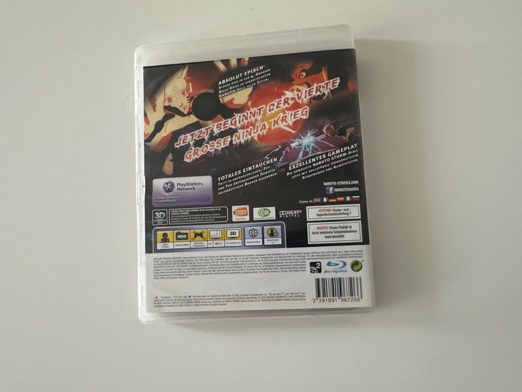 Sony Giochi: Naruto Ultimate Ninja Storm 3, Sony Playstation 3, PS3 – Usato da Couvet venduto da nay_prh5 2