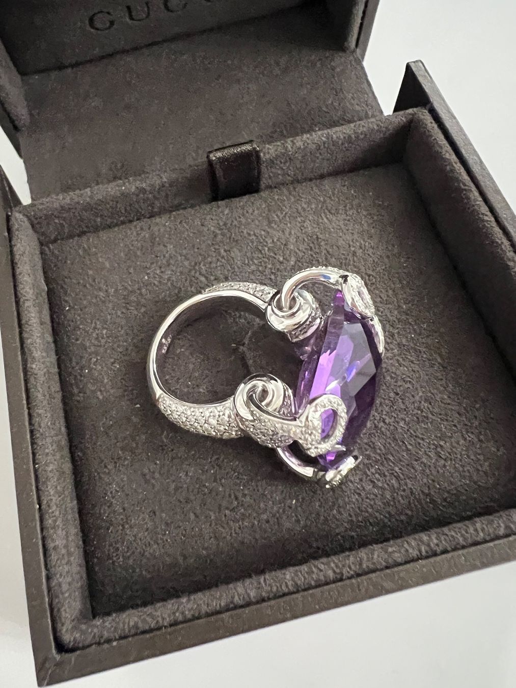 Gucci Anelli: Bague Gucci Horsebit Cocktailring  taille 13 – Usato da Lutry venduto da roxypoxy 2