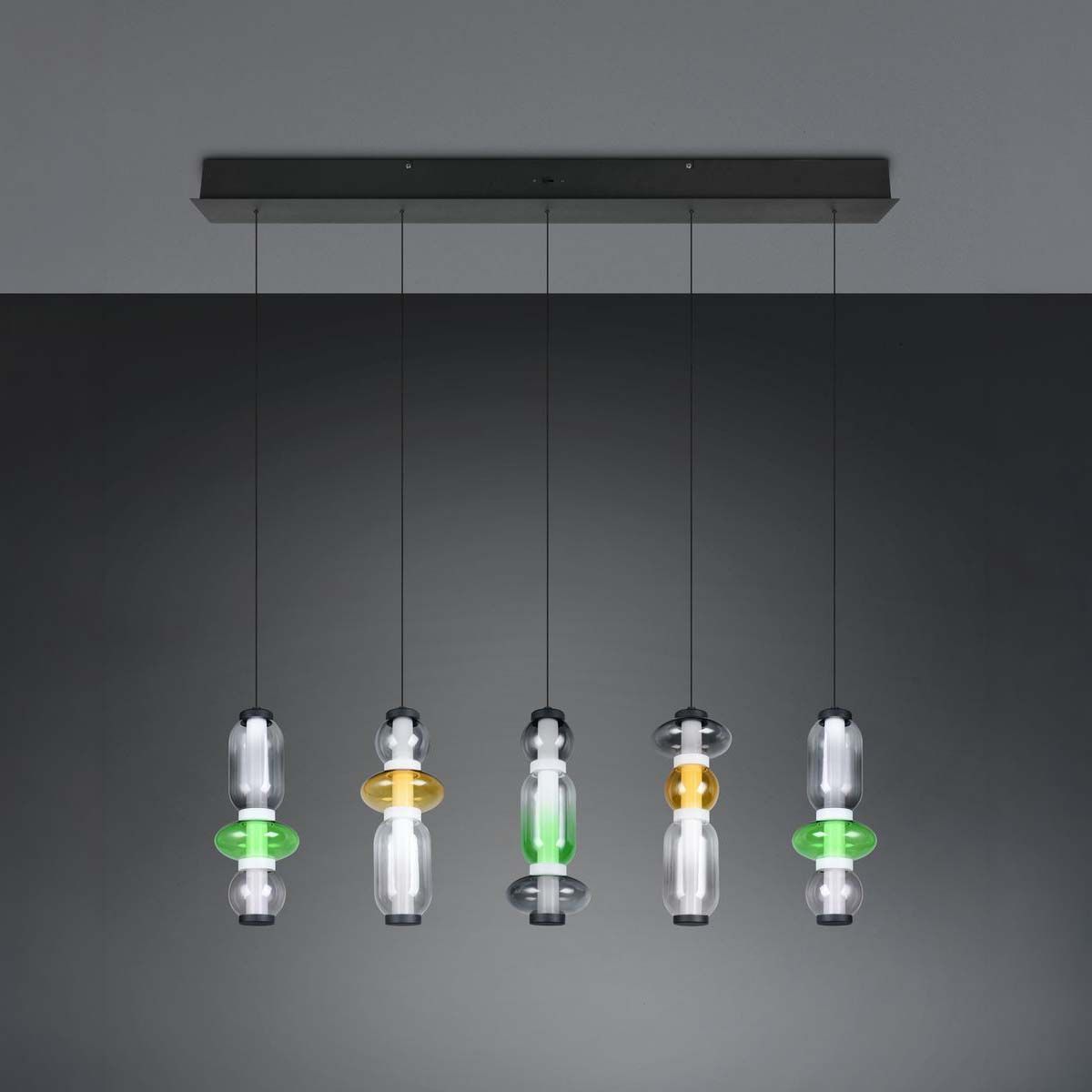 Lampadari & plafoniere: LED Pendelleuchte, CCT, 100 cm x 12 cm – Nuovo (secondo la descrizione) da Kreuzlingen venduto da Smart-Light 4
