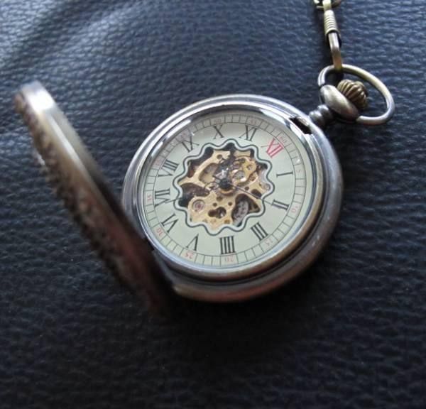 Orologi: Steampunk Taschenuhr Handaufzugswerk – Nuovo (secondo la descrizione) da Schwanden GL venduto da UHRKNALL 1