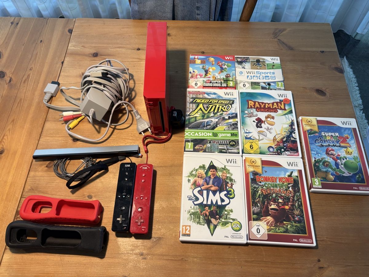 Nintendo Console: Nintendo Wii mit 7 Spielen – Usato da Wittenbach venduto da kramerei.vanessa