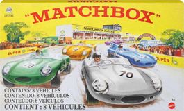 Matchbox 70 Jahre Jubiläum - 8 Premium Diecast Fahrzeuge