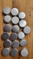 18 leere Döschen aus Aluminium, ideal für Cremes! 3.5x2cm