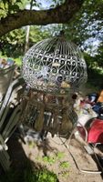 Wunderschöner, geschlossener Vintage-Vogelkäfig im antiken S