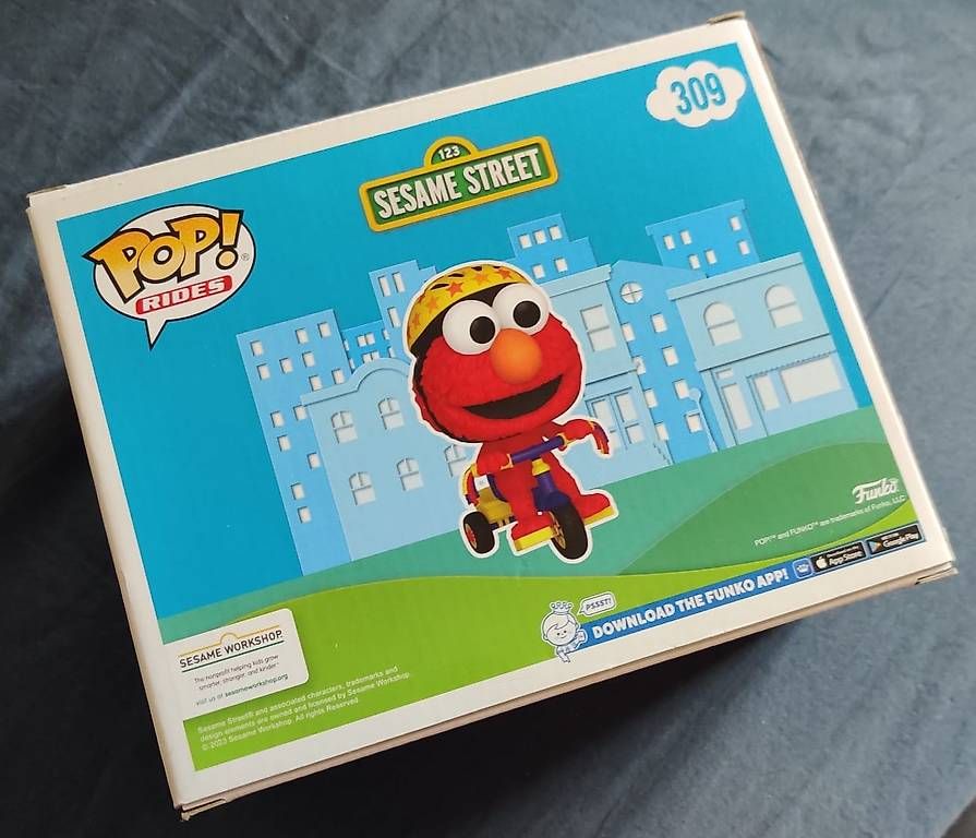 Statuette: Elmo on Trike Funko Pop Flocked – Usato da Kaiseraugst venduto da RagingLobo 1