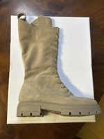 Neue Wildlederstiefel, Grösse 41, Neu! , Beige