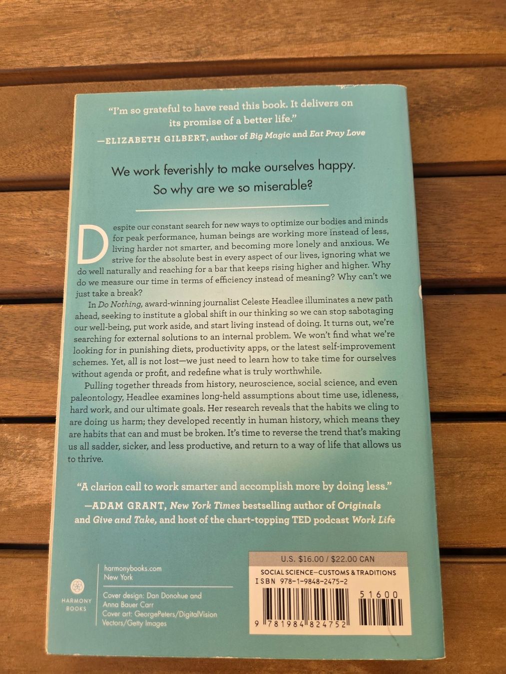 Livres: Celeste Headlee: Do Nothing #WorkLifeBalance #Productivity – D'occasion à Dübendorf par Kat1982 1
