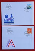 FREIMARKEN A- UND B POST 837 838 FDC 1993