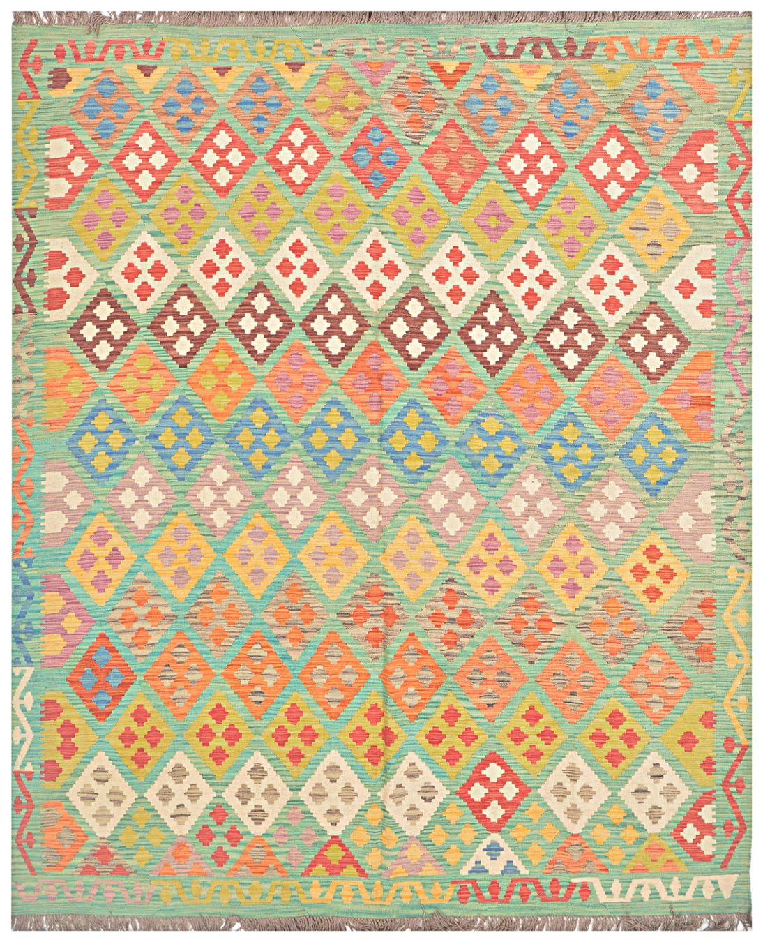 Kelim Tappeti: Oriente Kelim Teppich 300x250 cm – Nuovo e nell'imballaggio originale da Lahore venduto da Fairways79 1
