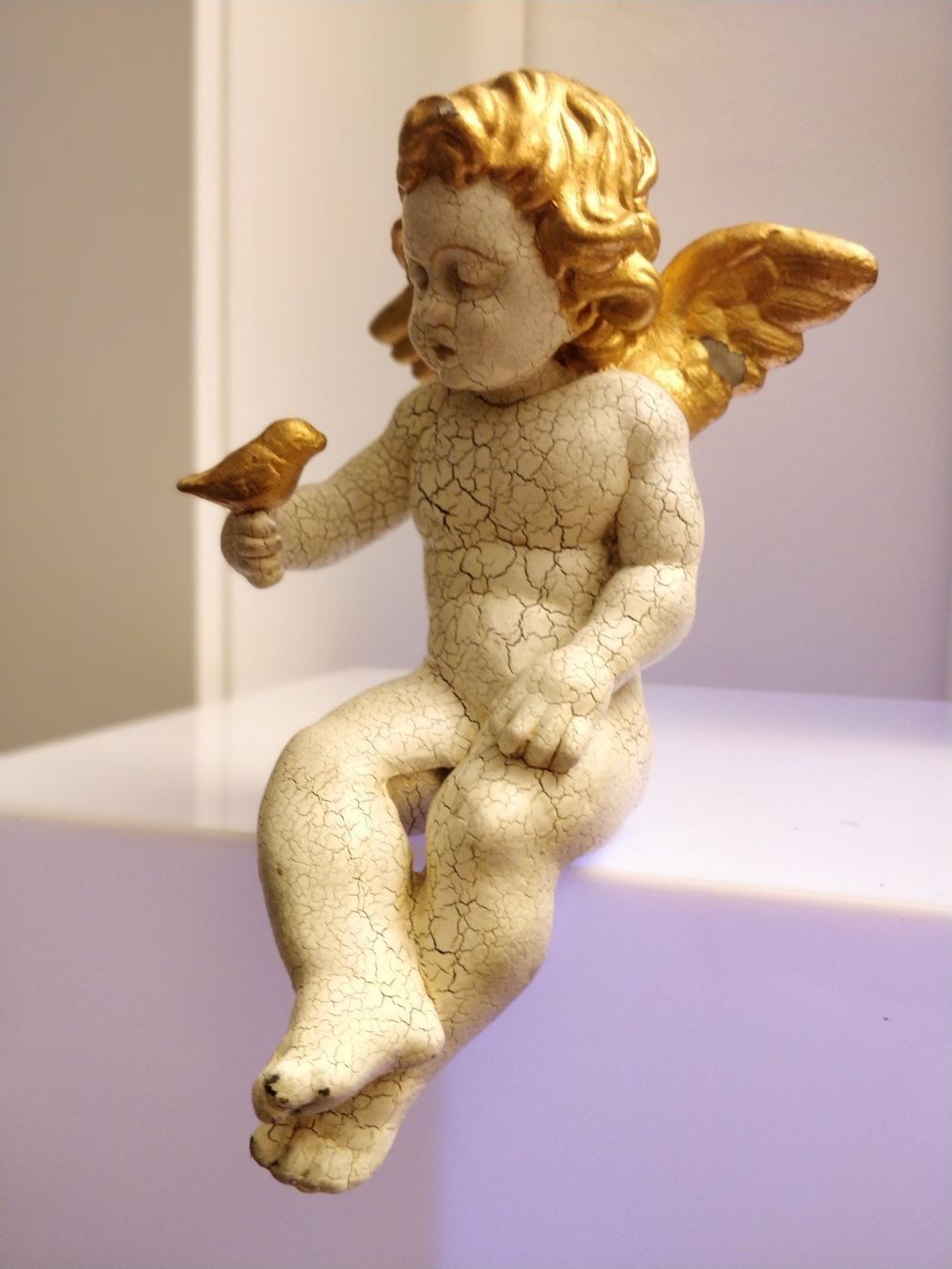 Statuette: Sitzender Engel "Natael" – Nuovo (secondo la descrizione) da Baar venduto da STIFANI-SHOP 7