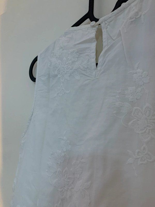 Mango Vestiti: Vestito bianco pizzo – Usato da Pazzallo venduto da nic_6zpt 4