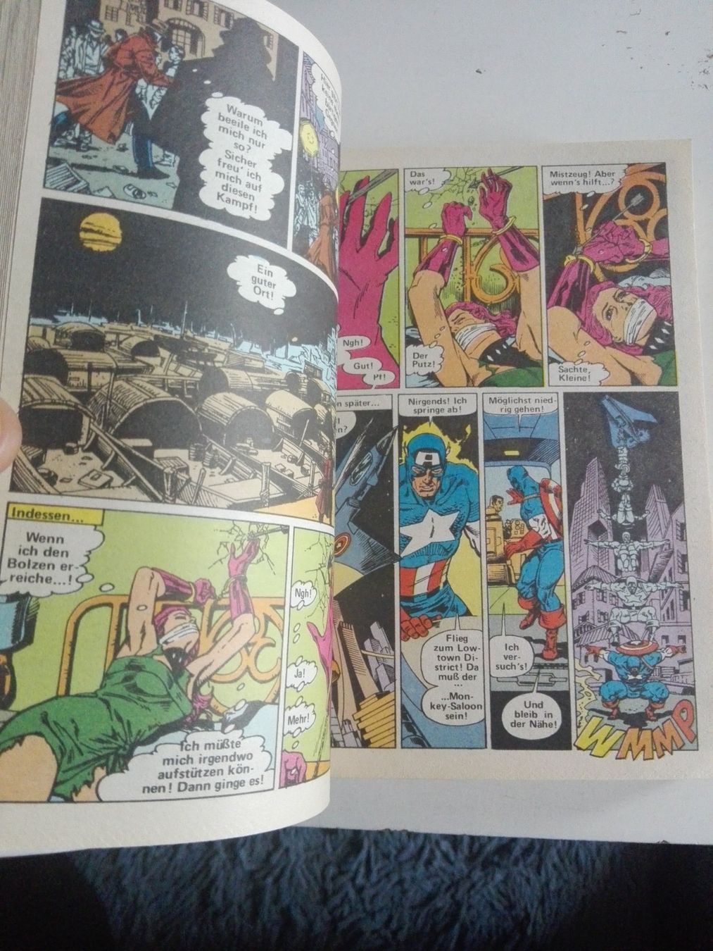 Fumetti: Marvel Maxi Pockets Nr.38 - Captain America Comic-Buch ©1994 – Usato da St.Gallen venduto da elk2022 2
