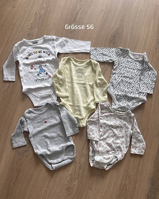 Biancheria intima: 23 Langarm Bodys Grösse 50/56 – Usato da Kägiswil venduto da mau90 4